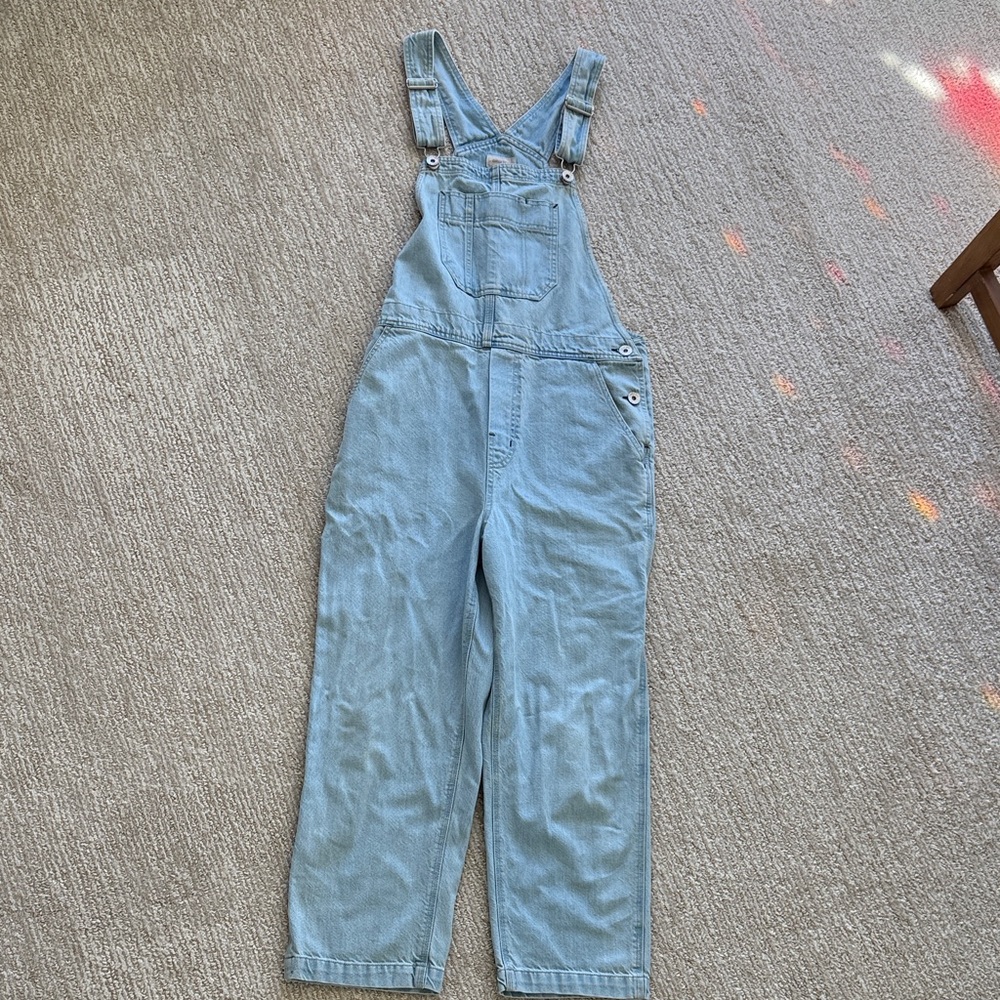 Brixton Light Blue Denim Overalls